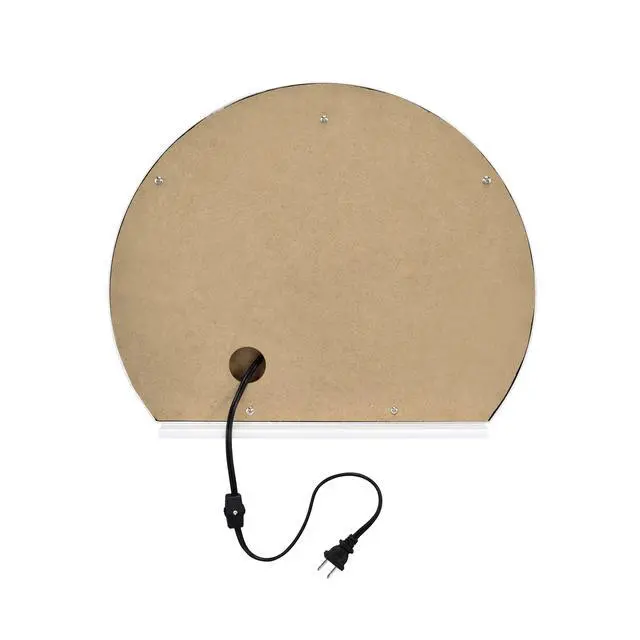 Alt view image 6 of 6 - White Finish Accent Mirror