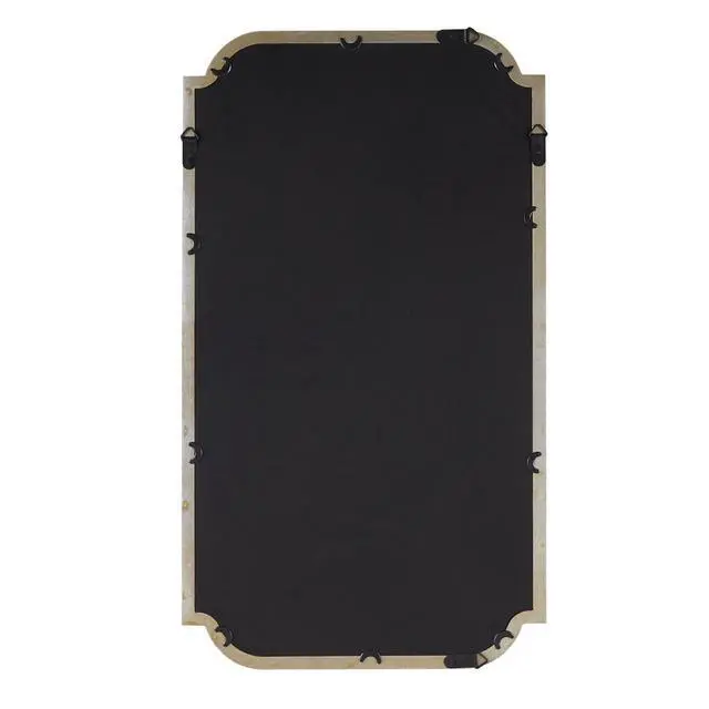 Alt view image 5 of 7 - Gold Scalloped Wood Wall Mirror