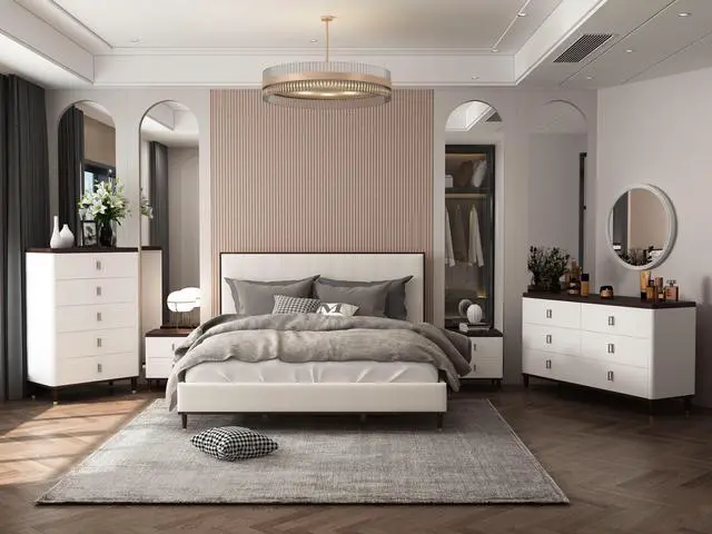 Alt view image 5 of 5 - Carena Gray Round Mirror