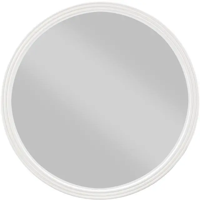 Alt view image 2 of 5 - Carena Gray Round Mirror