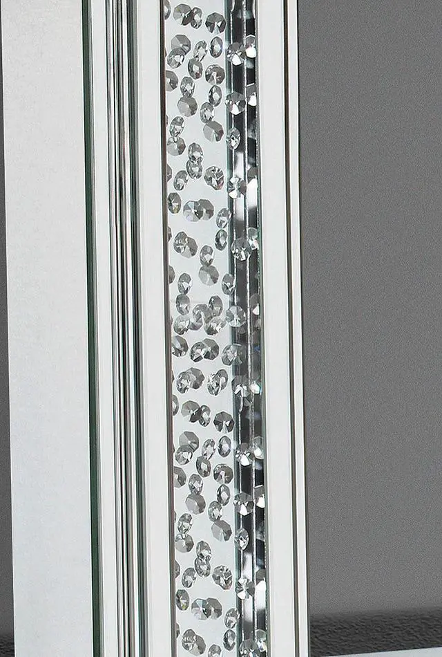 Alt view image 3 of 7 - Nysa Mirrored & Faux Crystals Accent Mirror