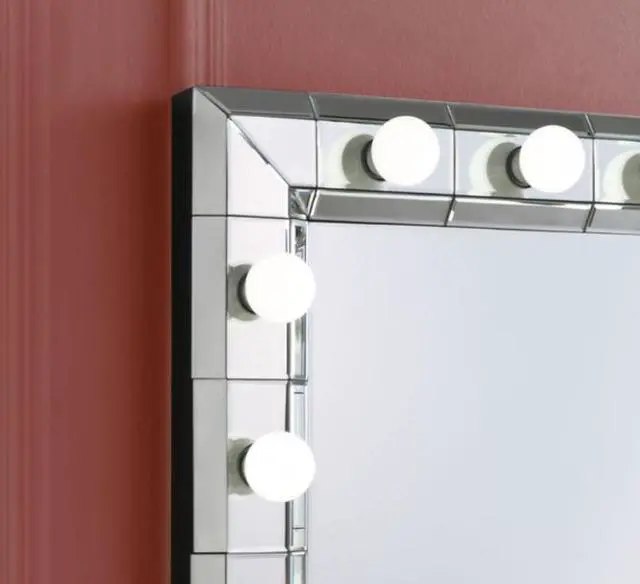 Alt view image 4 of 5 - Dominic Mirrored Accent Mirror (Assembled)