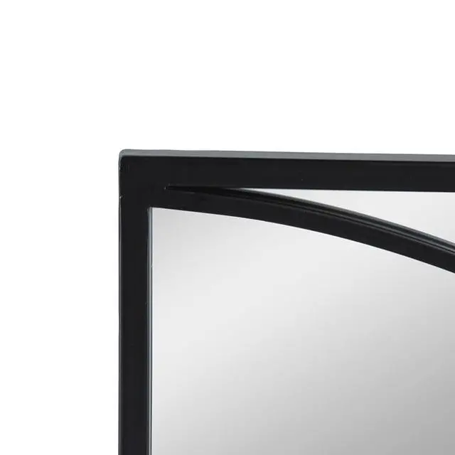 Alt view image 6 of 7 - 32'' Rectangular Wall Mirrors with Black Frame, Home Decor for Living Room Bedroom Entryway