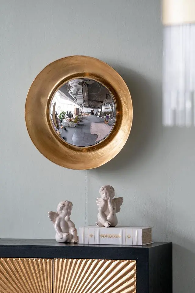 Alt view image 6 of 7 - D18.7 x 3.9" Wall Mirror With Led Lighting