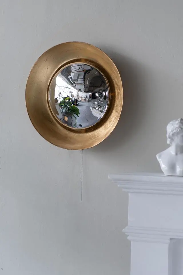Alt view image 7 of 7 - D18.7 x 3.9" Wall Mirror With Led Lighting