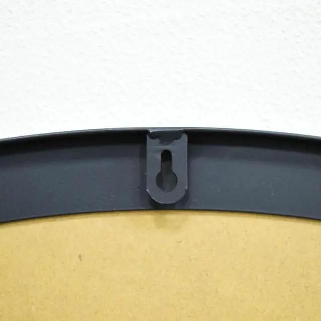 Alt view image 7 of 7 - Round wall-mounted mirror Versatile Home Decor Ideal for bedrooms, living rooms, dining rooms, fireplaces, foyers, and more