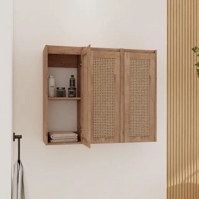 Main image of 36" Bathroom Side Cabinet,Soft Close Doors,Float Mounting Design,(KD-Packing)