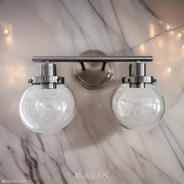 Alt view image 4 of 7 - Bathroom Vanity Light Fixtures, 2-Light Black Wall Sconce Lighting Wall Lamp with Clear Glass Shade, Vintage Wall Mounted Lights Bathroom Lights for Mirror, Living Room, Bedroom, Hallway, Porch