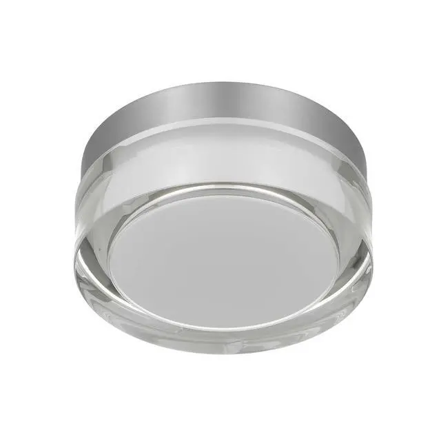Alt view image 4 of 7 - 6-inch Chrome inegrated Led Flush Mount