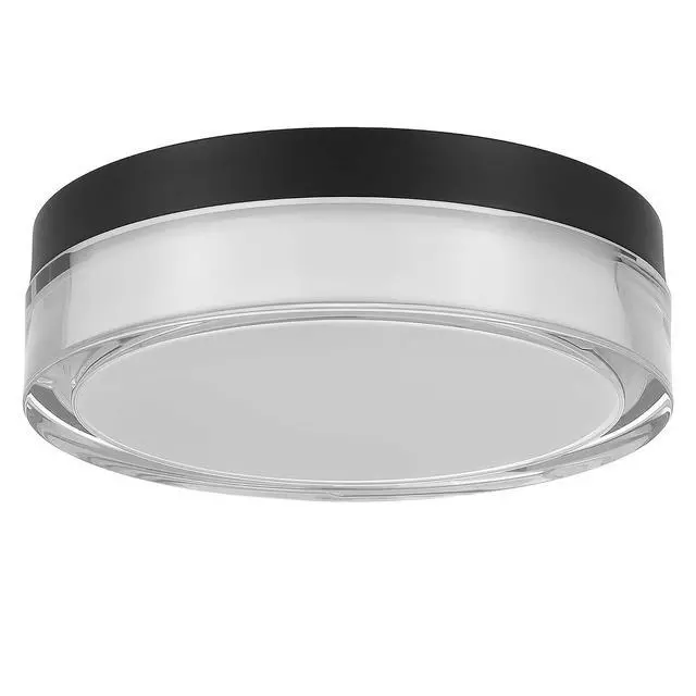 Alt view image 3 of 7 - 9-inch Black inegrated Led Flush Mount