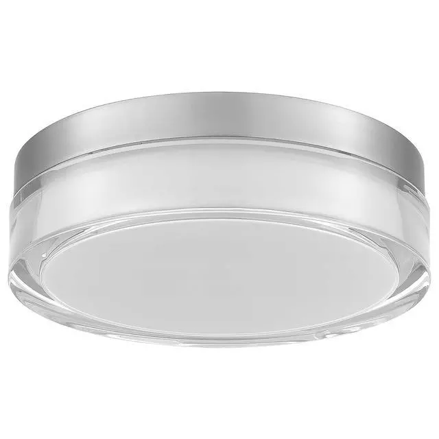 Alt view image 3 of 7 - 9-inch Chrome inegrated Led Flush Mount