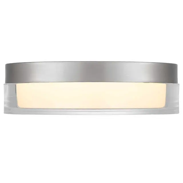 Alt view image 4 of 7 - 9-inch Chrome inegrated Led Flush Mount