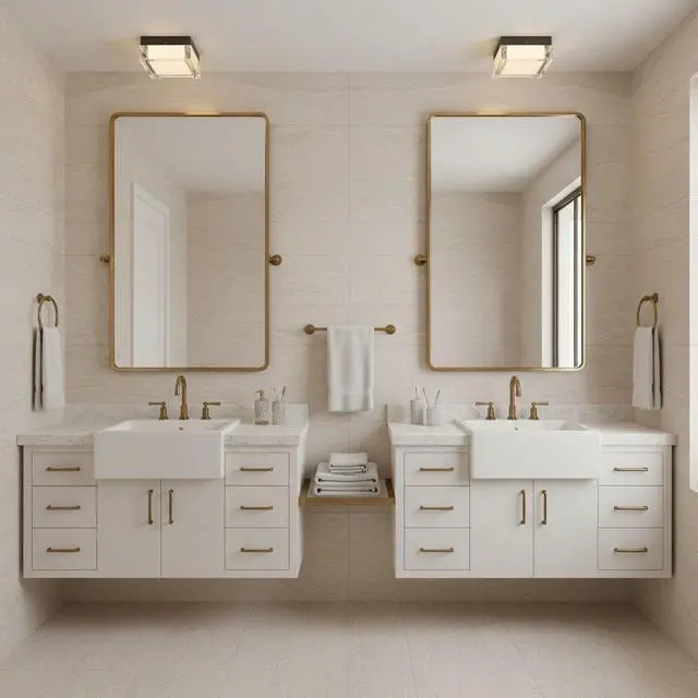 Main image of 5-inch Black integrated Led Flush Mount
