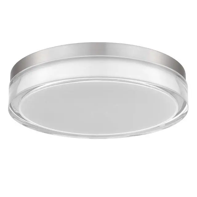 Alt view image 3 of 7 - 12-inch Chrome inegrated Led Flush Mount