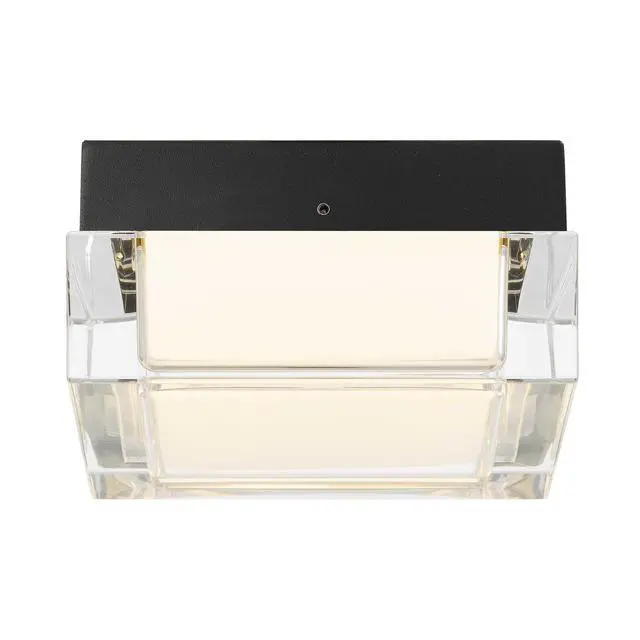 Alt view image 6 of 7 - 5-inch Black integrated Led Flush Mount