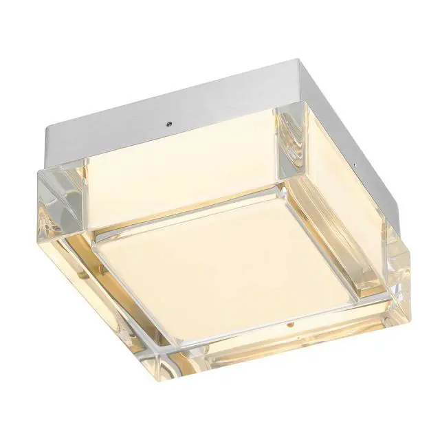 Alt view image 5 of 7 - 5-inch Chromee intergated Led Flush Mount