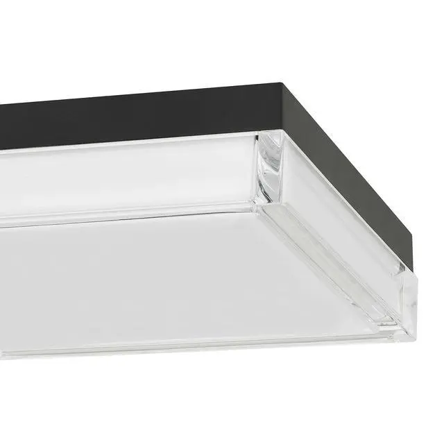 Alt view image 5 of 7 - 11-inch Black integrated Led Flush Mount