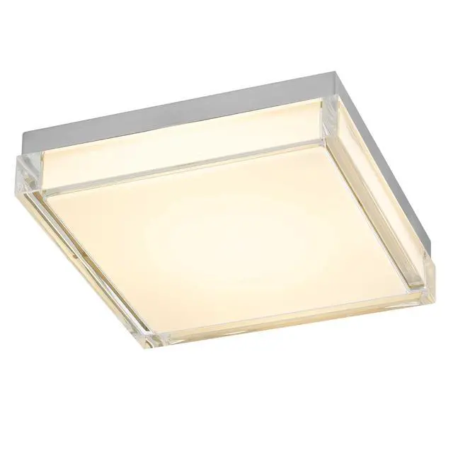 Alt view image 3 of 7 - 11-inch Chromee integrated Led Flush Mount