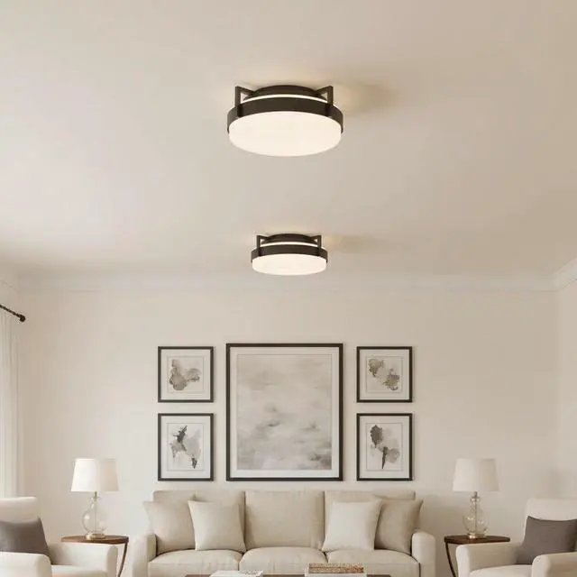 Alt view image 7 of 7 - 15 inch integrated Led Flush Mount