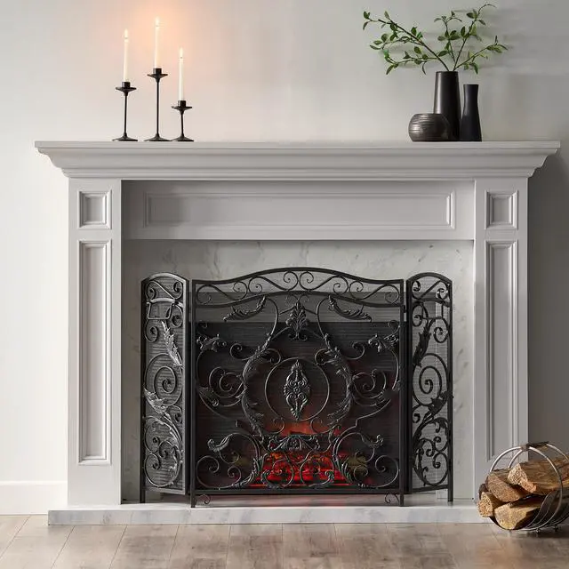 Alt view image 4 of 7 - Waterbury Fireplace Screen
