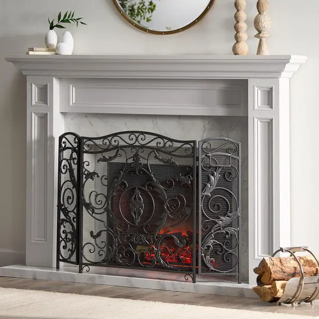 Alt view image 5 of 7 - Waterbury Fireplace Screen