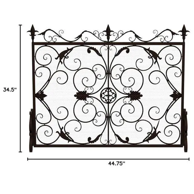 Alt view image 3 of 7 - Wilmington Fireplace Screen