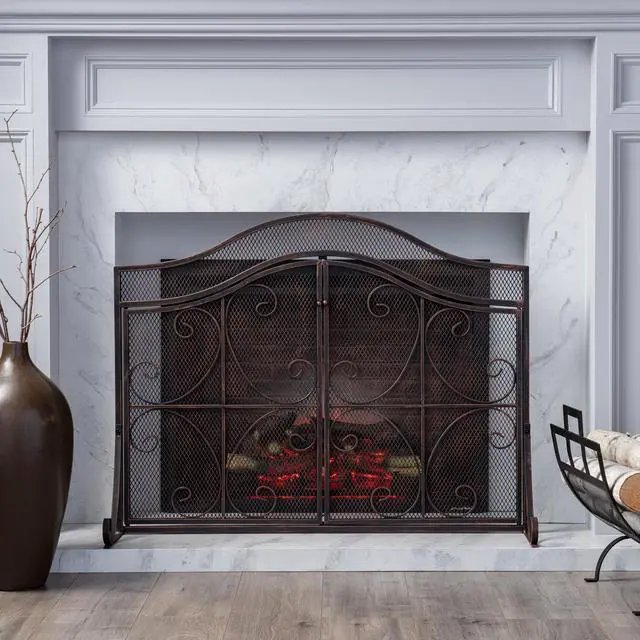 Alt view image 3 of 7 - Fire Screen