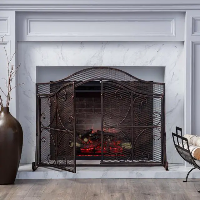 Alt view image 4 of 7 - Fire Screen