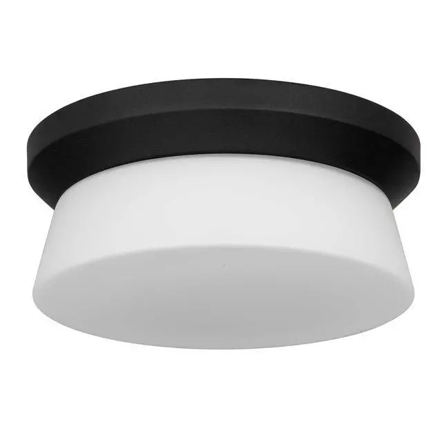 Alt view image 3 of 7 - 11 inch Black integrated Led Flush Mount