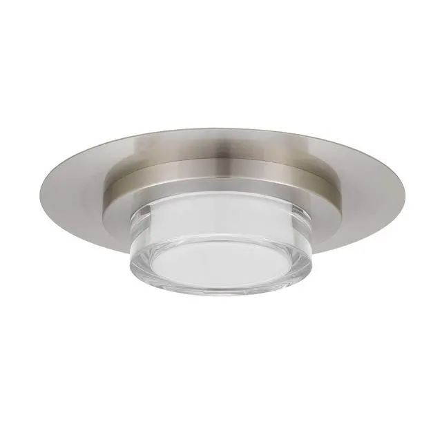 Alt view image 4 of 7 - 12 inch Square Chrome integrated Led Flush Mount