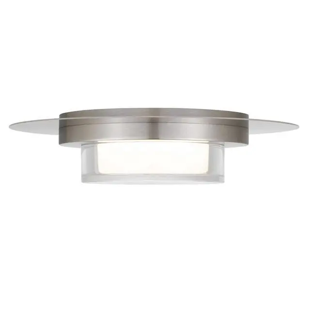 Alt view image 6 of 7 - 12 inch Square Chrome integrated Led Flush Mount