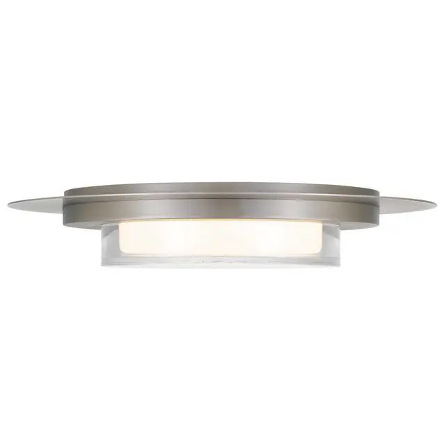Alt view image 6 of 7 - 16 inch Square Chrome integrated Led Flush Mount