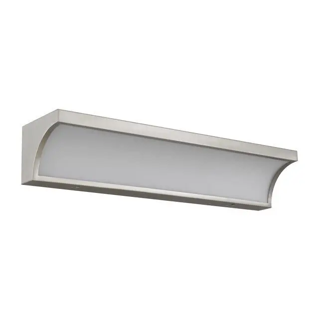 Alt view image 2 of 7 - 24-inches Brushed Nickel integrated Led Modern/Contemporary Bathroom Vanity Light Bar