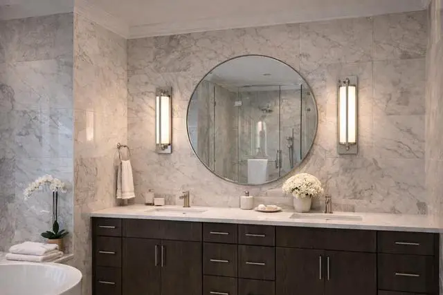 Main image of 18-inches Brushed Nickel integrated Led Modern/Contemporary Bathroom Vanity Light Bar