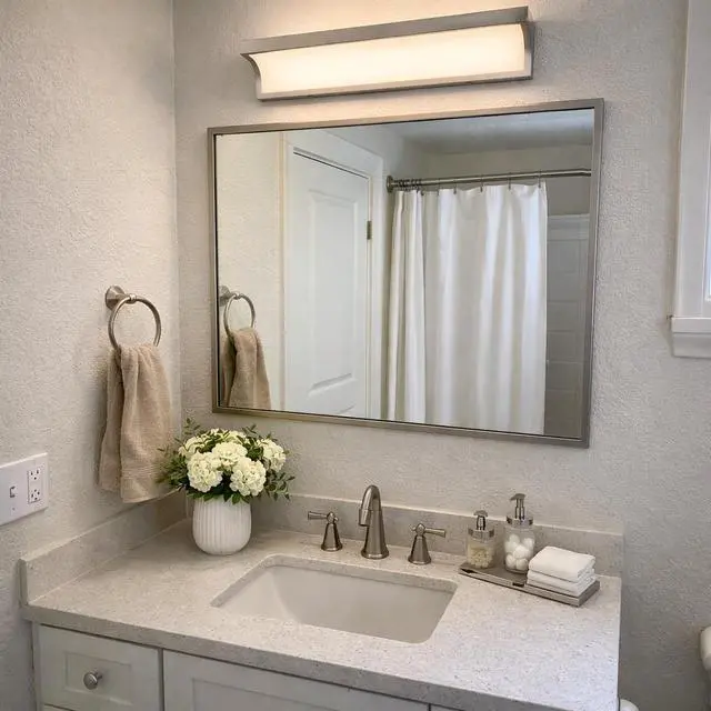 Alt view image 6 of 7 - 24-inches Brushed Nickel integrated Led Modern/Contemporary Bathroom Vanity Light Bar