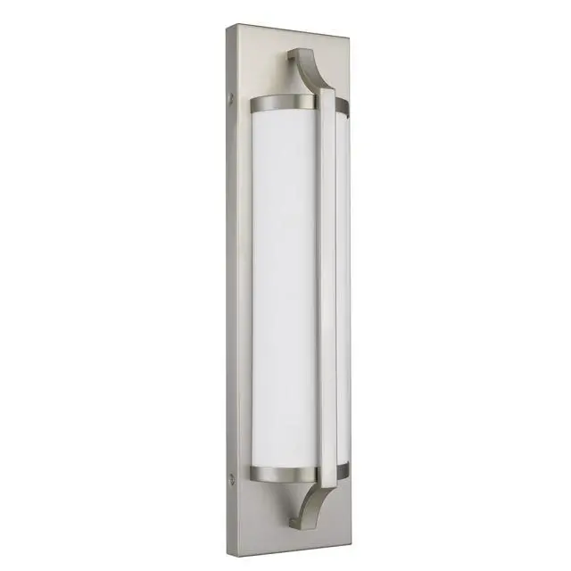 Alt view image 3 of 7 - 18-inches Brushed Nickel integrated Led Modern/Contemporary Bathroom Vanity Light Bar