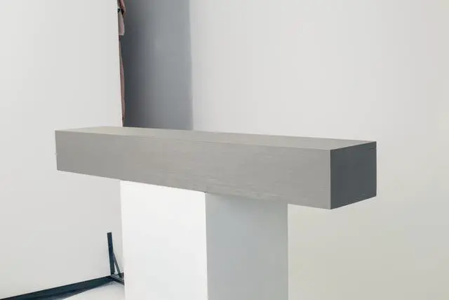 Alt view image 7 of 7 - 60" Rustic Wood Fireplace Mantel,Wall-Mounted & Floating Shelf For Home Decor