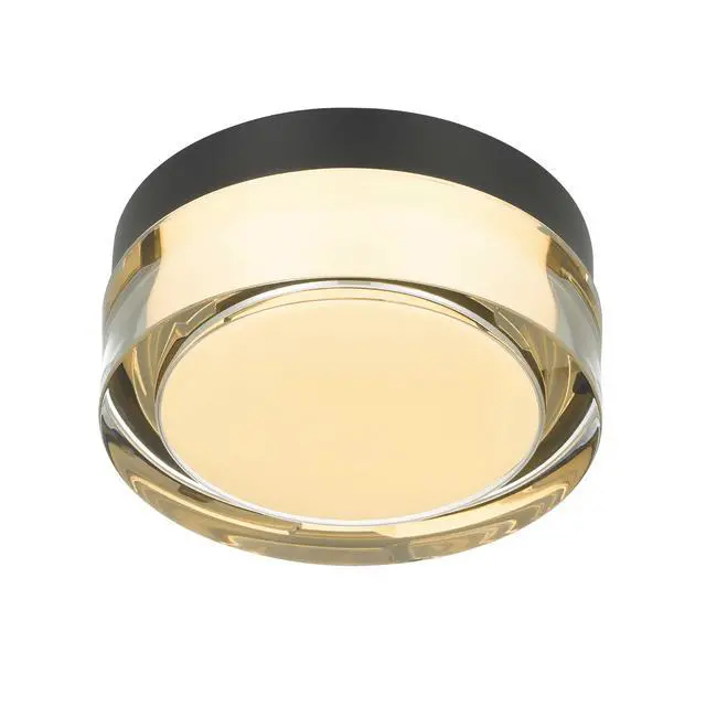 Alt view image 4 of 7 - 6-inch Black inegrated Led Flush Mount