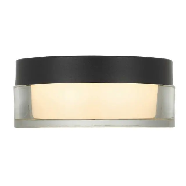 Alt view image 5 of 7 - 6-inch Black inegrated Led Flush Mount