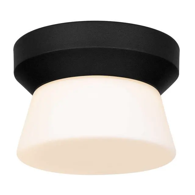 Alt view image 2 of 7 - 7 inch Black integrated Led Flush Mount