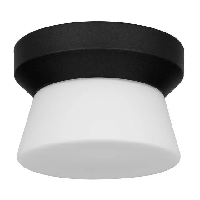 Alt view image 3 of 7 - 7 inch Black integrated Led Flush Mount
