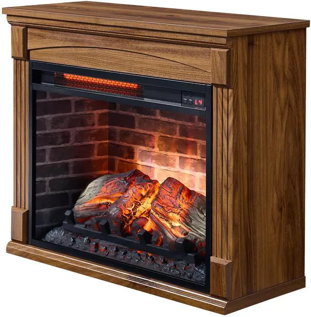 Main image of 28 Inch Tv Media Entertainment Center With Electric Fireplace