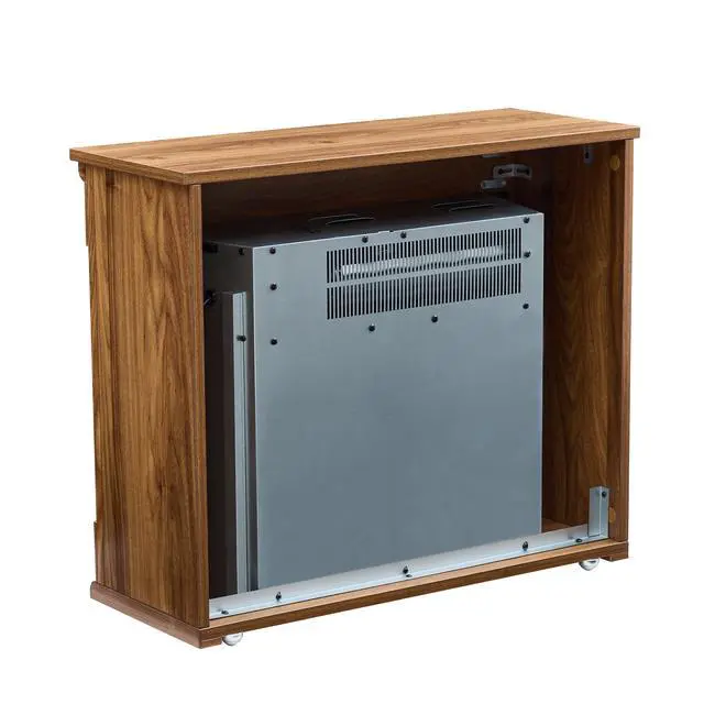 Alt view image 5 of 6 - 28 Inch Tv Media Entertainment Center With Electric Fireplace