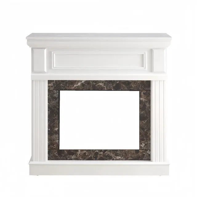 Main image of Only Mantel (Not Included 23" Fireplace) -White,41.34"W*14"D*40"H