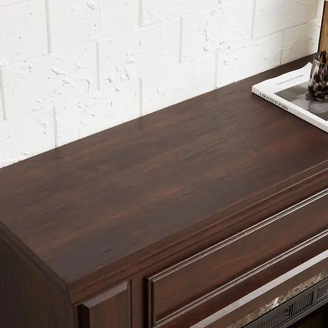 Alt view image 2 of 3 - Only Mantel (Not Included 23" Fireplace)--Cherry,41.34"W*14"D*40"H