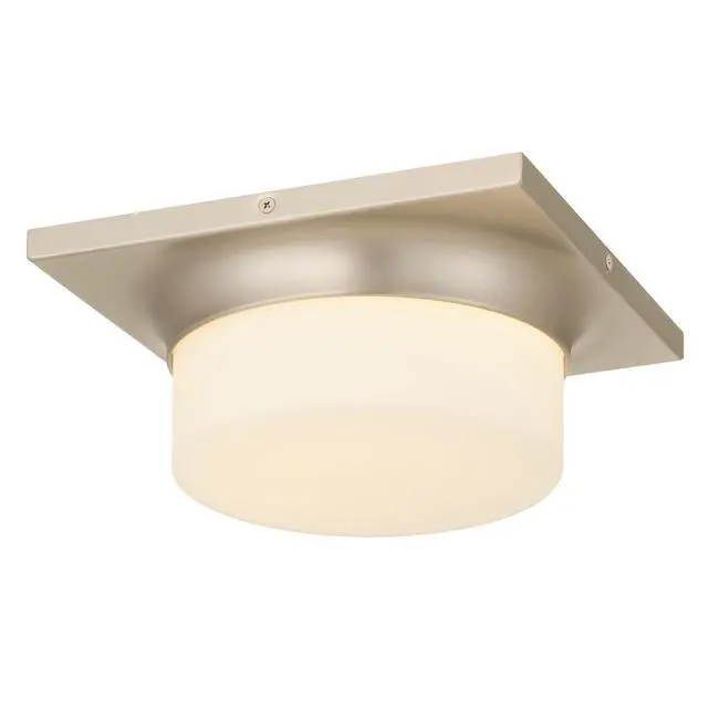 Alt view image 2 of 7 - 10-in Brushed Nickel Led Flush Mount