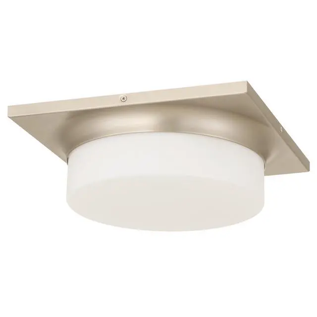 Alt view image 4 of 7 - 13-in Brushed Nickel Led Flush Mount
