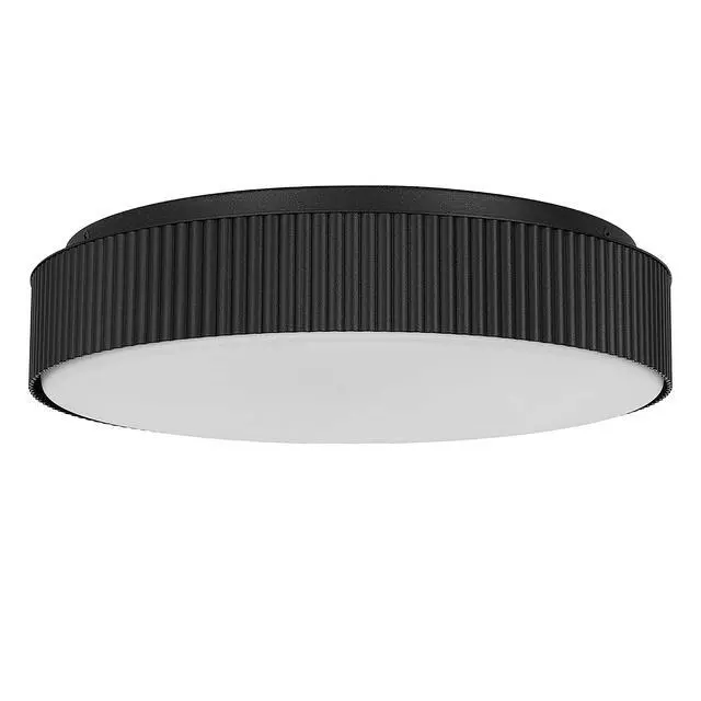 Alt view image 2 of 5 - 13 inch Black Led Flush Mount