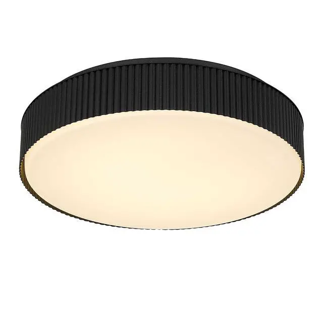 Alt view image 4 of 5 - 13 inch Black Led Flush Mount