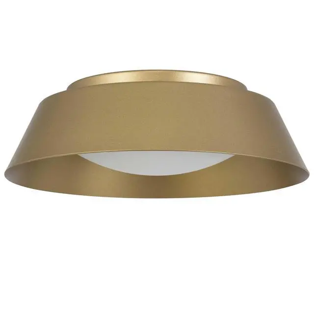 Alt view image 2 of 5 - 11 inch Brass Led Flush Mount